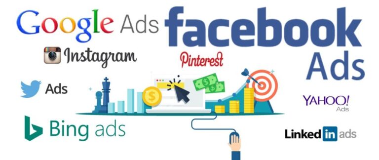 Benefits of paid social media advertising showing business growth, increased reach, higher engagement, and conversions across Meta, Google, and LinkedIn