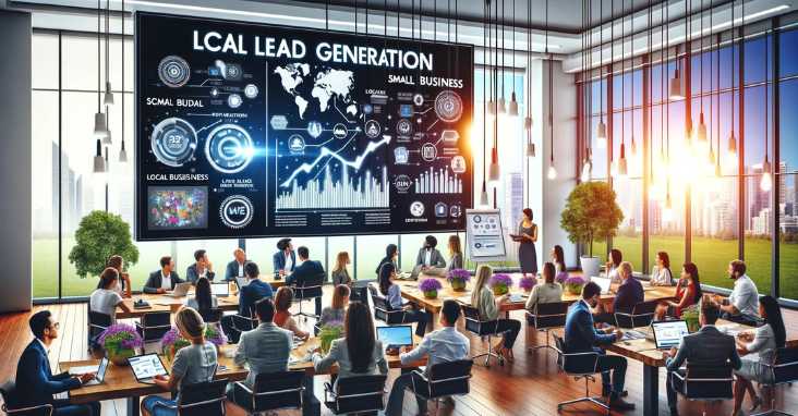 Local business generating leads with paid social media advertising on Google through location targeting and high-converting campaigns